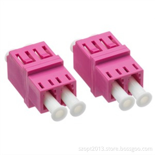 Fiber Optic Adapter LC-LC Duplex OM4